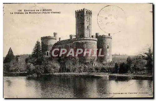 Limoges - Le Chateau de Montbrun - Cartes postales
