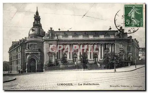 Limoges - La Prefecture - Ansichtskarte AK