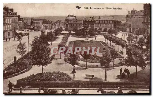Limoges - Place Jourdan Cartes postales