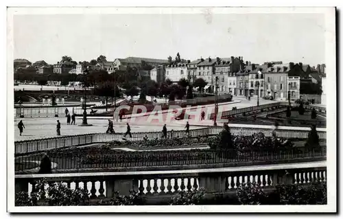 Limoges - Les Jardin du Champ de Juillet - Vue prise de la Gare - Ansichtskarte AK