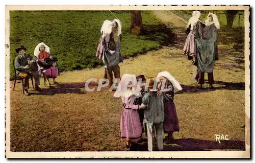 Folklore - Danses - Nos Jolies Danses Limousines Ansichtskarte AK