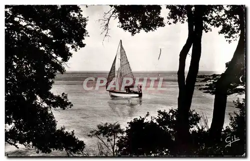 Ansichtskarte AK Noirmoutier Echappee sur la mer