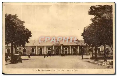 Cartes postales La Roche sur Yon La gare