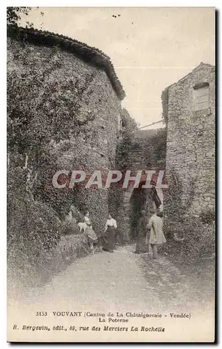 Cartes postales Vouvant Canton de la Chataignerie La poterne