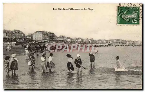 Cartes postales Les Sables d'olonne La plage