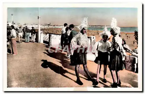 Cartes postales Les Sables d'olonne Sablaises Folklore costume