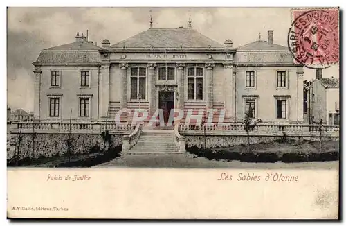 Cartes postales Les Sables D'olonne Palais de justice