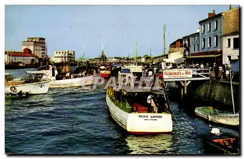 Cartes postales moderne Sables d&#39olonne L&#39embarcadere et le port Bateau Pilote Garnier