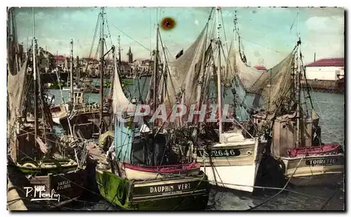 Cartes postales moderne Les Sables d'olonne Le port Dauphin Vert Toirette