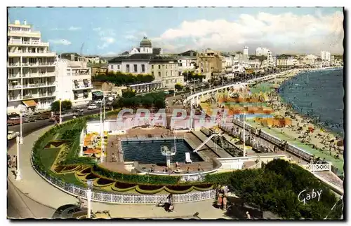 Cartes postales moderne Les Sables d&#39olonne La piscine et la plage