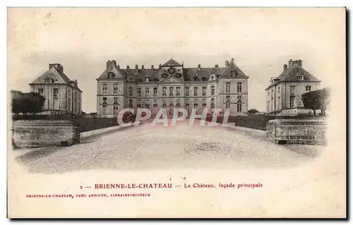 Ansichtskarte AK Brienne le Chateau Le chateau Facade principale