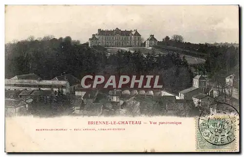 Cartes postales Brienne le Chateau Le chateau Vue panoramique