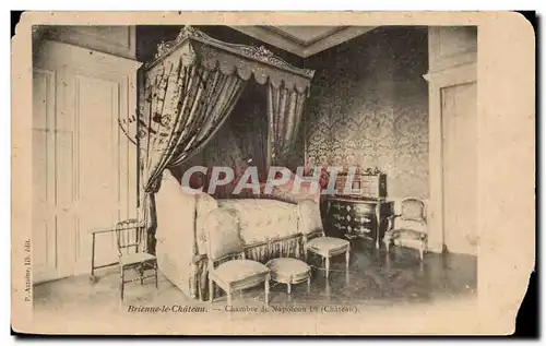 Cartes postales Brienne le Chateau Chambre de Napoleon 1er