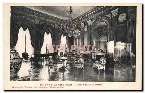 Ansichtskarte AK Brienne le Chateau le chateau Grand salon