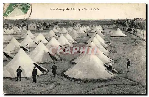 Ansichtskarte AK Militaria Camp de Mailly Vue generale