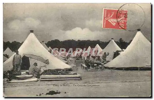 Ansichtskarte AK Militaria Camp de Mailly Un coin du campement