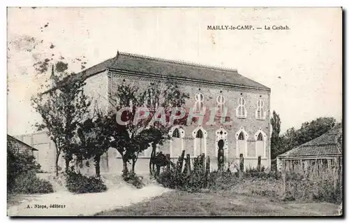 Cartes postales Militaria Camp de Mailly La casbah