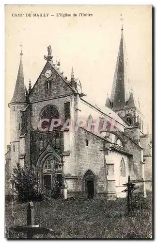 Cartes postales Mailly le Camp L&#39eglise de l&#39Huitre