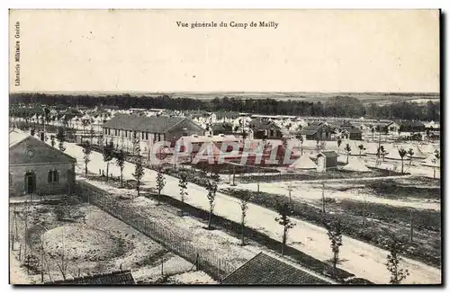Cartes postales Militaria Mailly le Camp Vue generale