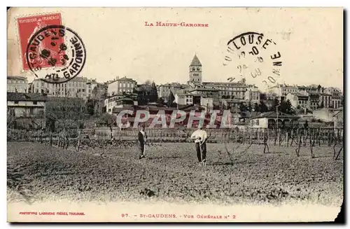 Cartes postales Saint Gaudens Vue generale