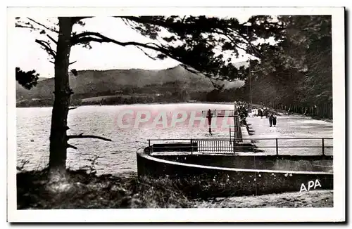 Cartes postales moderne Saint Ferreol La digue Le bassin