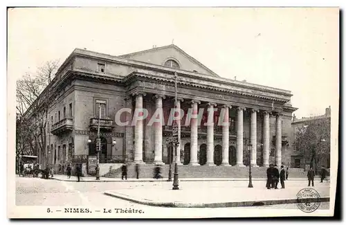 Cartes postales Nimes Le theatre