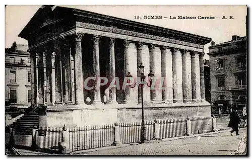 Ansichtskarte AK Nimes La maison carree