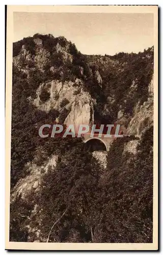 Ansichtskarte AK Route de l&#39Aigoual (1567m) Pont du Saut de la Chevre