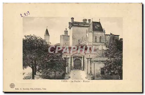 Cartes postales Uzes Le duche Entree