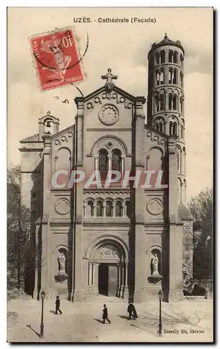 Cartes postales Uzes Cathedrale