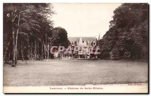 Cartes postales Louviers Chateau de Saint Hilaire