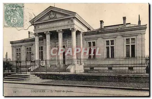 Cartes postales Louviers Le palais de justice