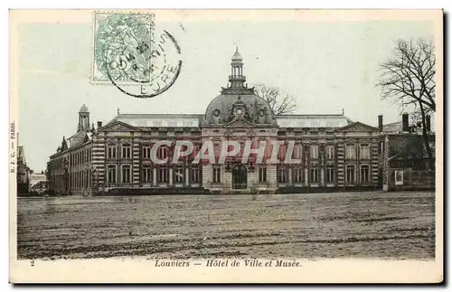 Cartes postales Louviers Hotel de ville et musee