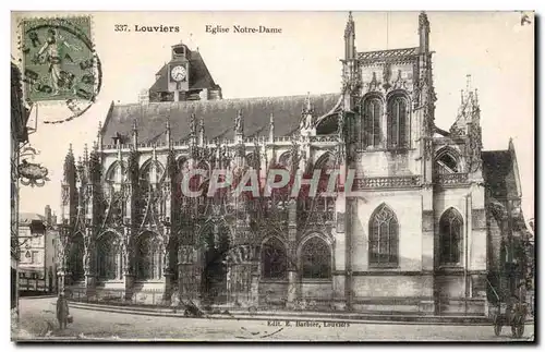 Ansichtskarte AK Louviers Eglise Notre Dame