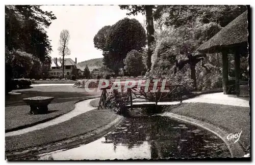 Cartes postales moderne Louviers Jardin public Le pont des soupirs