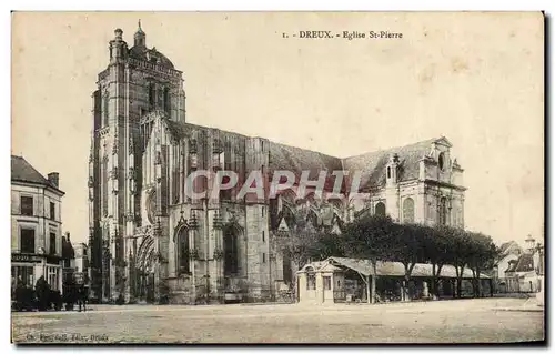 Cartes postales Dreux Eglise St Pierre