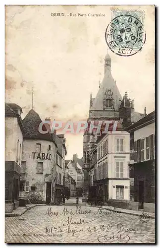 Cartes postales Dreux Rue porte Chartraine