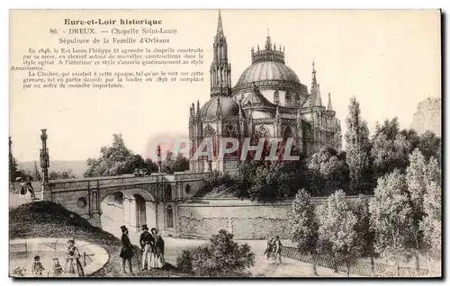 Cartes postales Dreux Chapelle Saint louis Sepulture de la famille d&#39Orleans