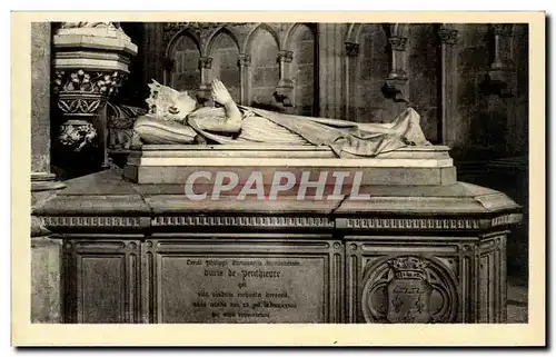 Ansichtskarte AK Dreux Chapelle St Louis Tombeau du duc de Penthievre enfant du roi Louis Philippe mort en 1828 p