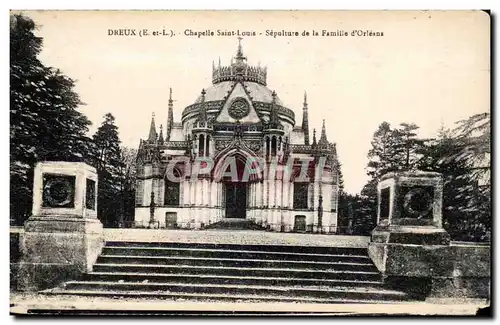 Ansichtskarte AK Dreux Chapelle Saint Louis Sepulture de la famille d&#39Orleans