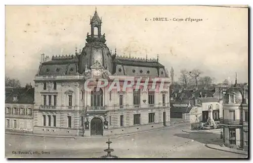 Cartes postales Dreux Caisse d&#39Epargne