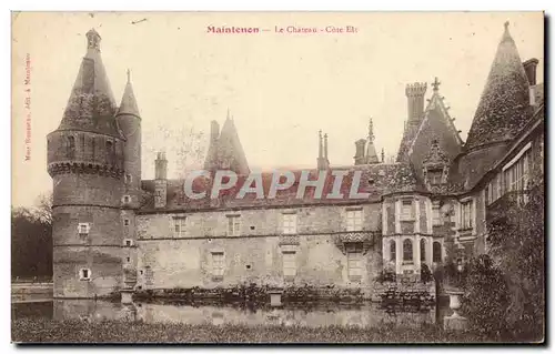 Cartes postales Chateau de Maintenon Cote Est