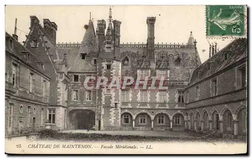 Ansichtskarte AK Maintenon Chateau Facade meridionale