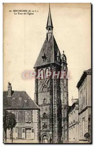 Cartes postales Senonches La tour de l&#39eglise