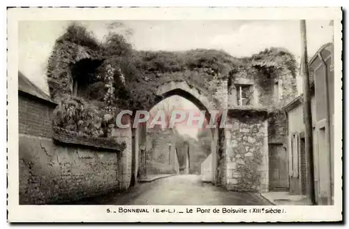 Cartes postales Bonneval Le pont de Boisville