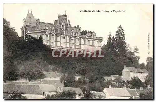 Ansichtskarte AK Chateau de Montigny Facade Est