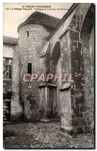 Cartes postales Le vieux Nogent Vestiges de l&#39abbaye de St Denis