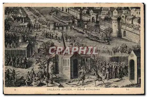 Cartes postales Orleans ancien Siege d&#39orleans