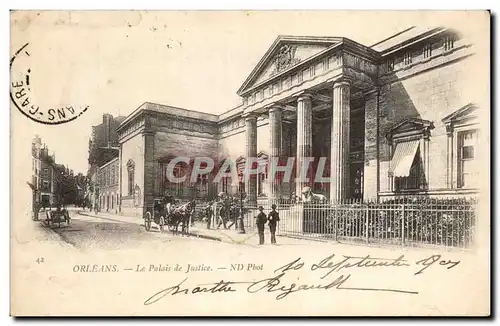 Cartes postales Orleans Le palais de justice