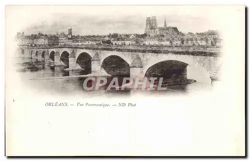 Cartes postales Orleans Vue panoramique